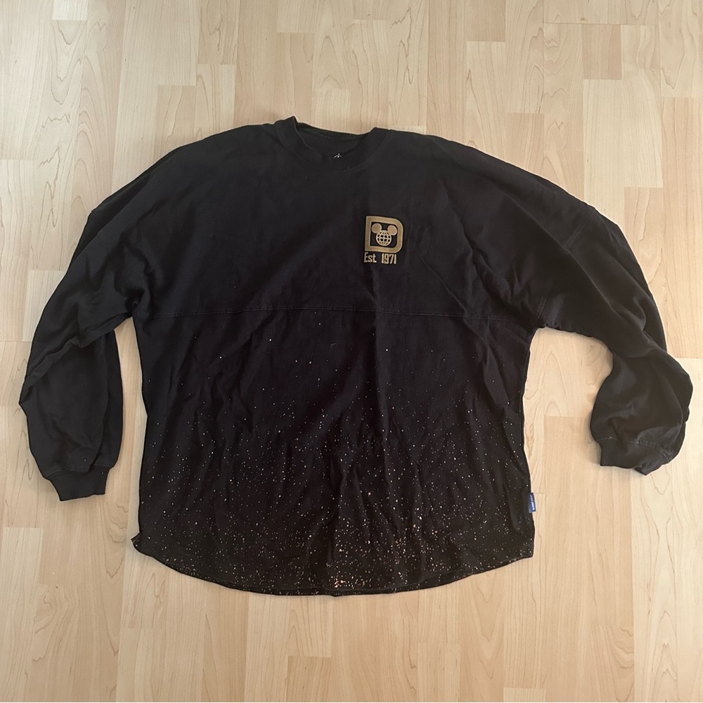 Disney black and gold spirit jersey